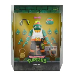 Teenage Mutant Ninja Turtles Figura Ultimates Rappin’ Mike 18 cm