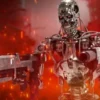 Terminator 2 Estatua tamaño real T-800 Endoskeleton Versión 2 190 cm