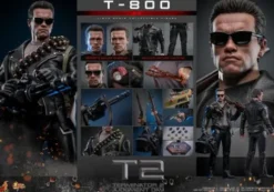 Terminator 2 Figura Movie Masterpiece 1/6 T-800 2.0