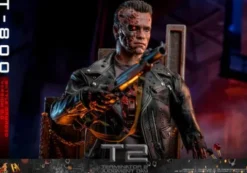Terminator 2 Figura Movie Masterpiece 1/6 T-800 Battle Damaged Version 2.0