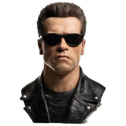Terminator Replik 1/1 T-800 Model 101 Art Mask Painted Standard Version 46 cm