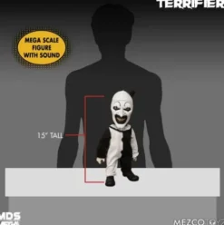 Terrifier Muñeco MDS Mega Scale Art the Clown with Sound 38 cm