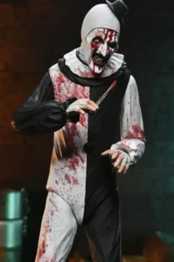 Terrifier 2 Ultimate Figura Art the Clown (Blood Splattered) 18 cm
