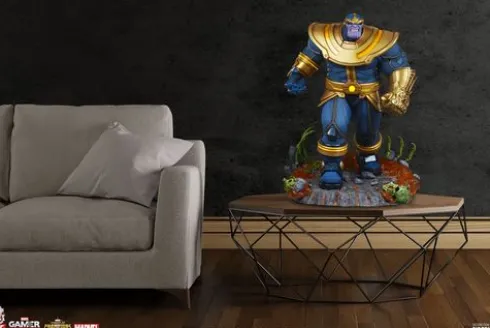 Thanos Sideshow Collectibles 1:3 Marvel Statue