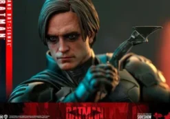 The Batman Figura Movie Masterpiece 1/6 Batman with Bat-Signal 31 cm