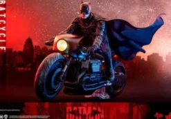The Batman Vehículo Movie Masterpiece 1/6 Batcycle 42 cm