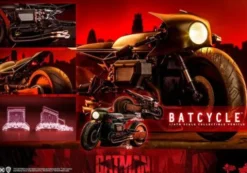 The Batman Vehículo Movie Masterpiece 1/6 Batcycle 42 cm