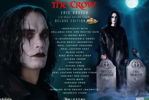 The Crow Eric Draven 1/6 Luxury Action Figure Deluxe Edition