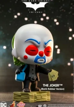 The Dark Knight Trilogy Minifigura Cosbi The Joker (Bank Robber) 8 cm