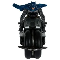 The Flash DC Multiverse Vehículo Batcycle with Batman
