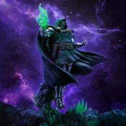 The Infinity Gauntlet Marvel Legends Diorama Estatua 1/10 Art Scale Doctor Doom Deluxe Edition 42 cm