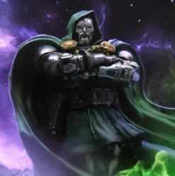 The Infinity Gauntlet Marvel Legends Diorama Estatua 1/10 Art Scale Doctor Doom 30 cm