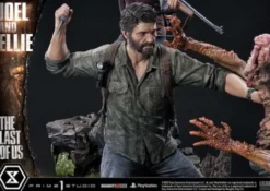 The Last of Us Part I Estatua Ultimate Premium Masterline Series Joel & Ellie Deluxe Bonus Version (The Last of Us Part I) 73 cm