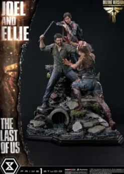 The Last of Us Part I Estatua Ultimate Premium Masterline Series Joel & Ellie Deluxe Bonus Version (The Last of Us Part I) 73 cm