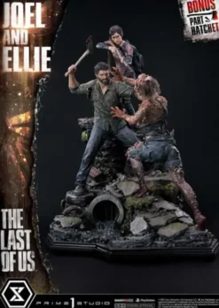 The Last of Us Part I Estatua Ultimate Premium Masterline Series Joel & Ellie Deluxe Bonus Version (The Last of Us Part I) 73 cm