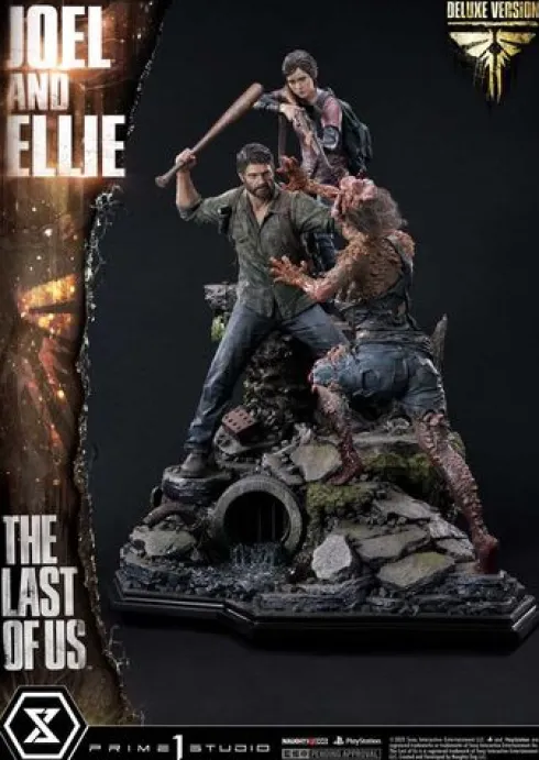 The Last of Us Part I Estatua Ultimate Premium Masterline Series Joel & Ellie Deluxe Version (The Last of Us Part I) 73 cm
