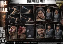 The Last of Us Part I Estatua Ultimate Premium Masterline Series Joel & Ellie Deluxe Bonus Version (The Last of Us Part I) 73 cm