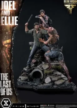 The Last of Us Part I Estatua Ultimate Premium Masterline Series Joel & Ellie Deluxe Bonus Version (The Last of Us Part I) 73 cm