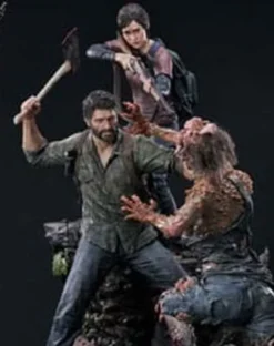 The Last of Us Part I Estatua Ultimate Premium Masterline Series Joel & Ellie Deluxe Bonus Version (The Last of Us Part I) 73 cm