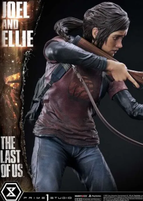 The Last of Us Part I Estatua Ultimate Premium Masterline Series Joel & Ellie Deluxe Version (The Last of Us Part I) 73 cm