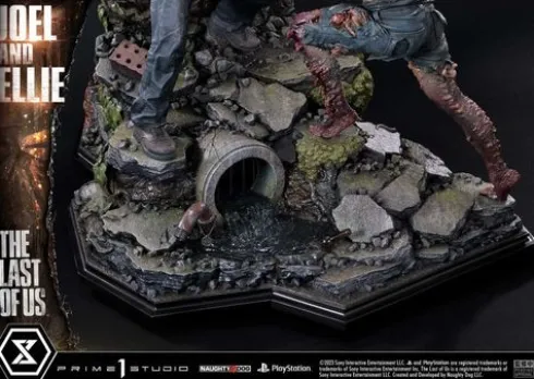 The Last of Us Part I Estatua Ultimate Premium Masterline Series Joel & Ellie Deluxe Version (The Last of Us Part I) 73 cm