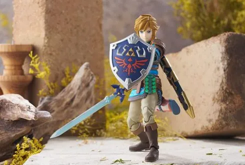 The Legend of Zelda Tears of the Kingdom Figura Figma Link Tears of the Kingdom Ver. DX Edition 15 cm