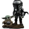The Mandalorian & Grogu MiniCo Figura The Mandalorian and Grogu