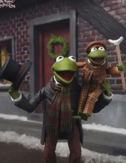 The Muppet Christmas Carol Kermit As Bob Cratchit Ultimate Action Figure