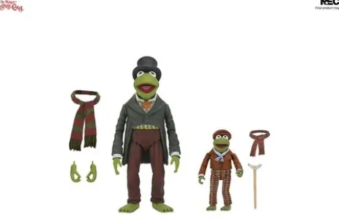 The Muppet Christmas Carol Kermit As Bob Cratchit Ultimate Action Figure