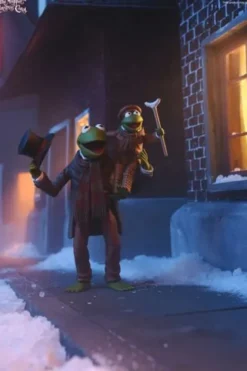 The Muppet Christmas Carol Kermit As Bob Cratchit Ultimate Action Figure