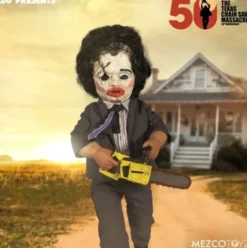 The Texas Chainsaw Massacre (1974) Living Dead Dolls Muñeco Leatherface Deluxe Edition 27 cm