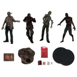 The Walking Dead Pack de 4 Figuras Walkers 13 cm