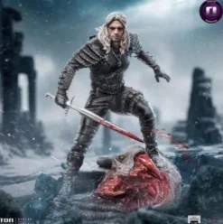 The Witcher Estatua 1/10 BDS Art Scale Geralt of Rivia 33 cm