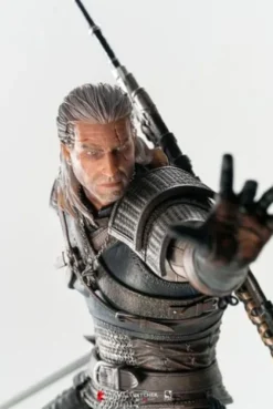 The Witcher 3: Wild Hunt Estatua 1/6 Diorama Geralt vs Eredin 50 cm