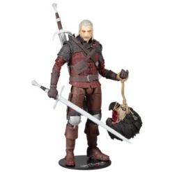 The Witcher 3: Wild Hunt Figura Geralt of Rivia (Wolf Armor) 18 cm