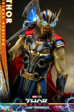 Thor: Love and Thunder Masterpiece Figura 1/6 Thor (Deluxe Version) 32 cm Hot Toys