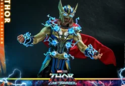 Thor: Love and Thunder Masterpiece Figura 1/6 Thor (Deluxe Version) 32 cm Hot Toys