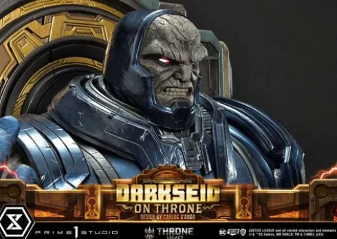 Throne Legacy Series Estatua 1/4 Justice League (Comics) Darkseid on Throne Design by Carlos D’Anda Deluxe Bonus Version 65 cm