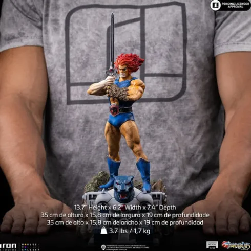 ThunderCats Estatua 1/10 Art Scale Lion-O Unleashed 35 cm