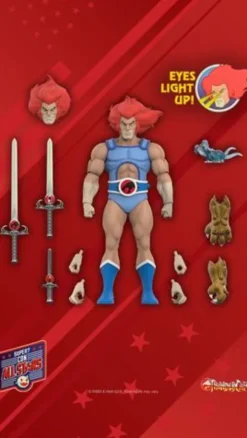 Thundercats Figura Ultimates Lion-O (LED Eyes) 18 cm