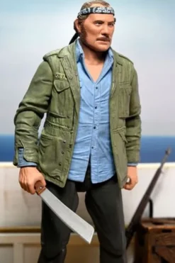 Tiburón Figura Ultimate Sam Quint 50th Anniversary Figure 18 cm