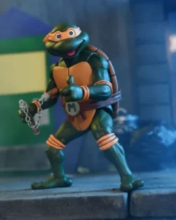 Tortugas Ninja (Cartoon) Figura Ultimate Michelangelo VHS 18 cm