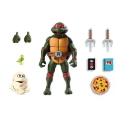 Tortugas Ninja (Cartoon) Figura Ultimate Raphael VHS 18 cm