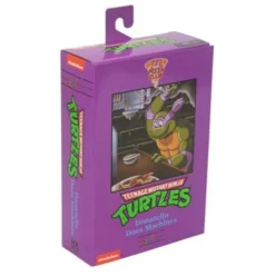 Tortugas Ninja (Cartoon) Figura Ultimate Donatello VHS 18 cm