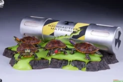 Tortugas Ninja Diorama Statuette Origins Edición Deluxe 13 cm