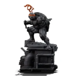 Tortugas Ninja Estatua 1/10 Art Scale Michelangelo Black and White Variant 26 cm exclusive