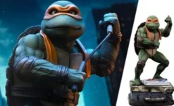 Tortugas Ninja Estatua 1/10 Art Scale Michelangelo 19 cm