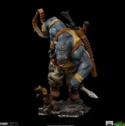 Tortugas Ninja Estatua BDS Art Scale 1/10 Rocksteady 24 cm
