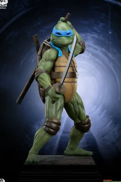 Tortugas Ninja Estatua 1/2 Leonardo Deluxe Edition 86 cm