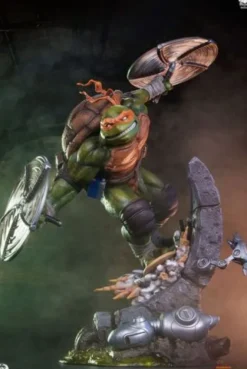 Tortugas Ninja Estatua 1/3 Michelangelo Deluxe Edition 67 cm